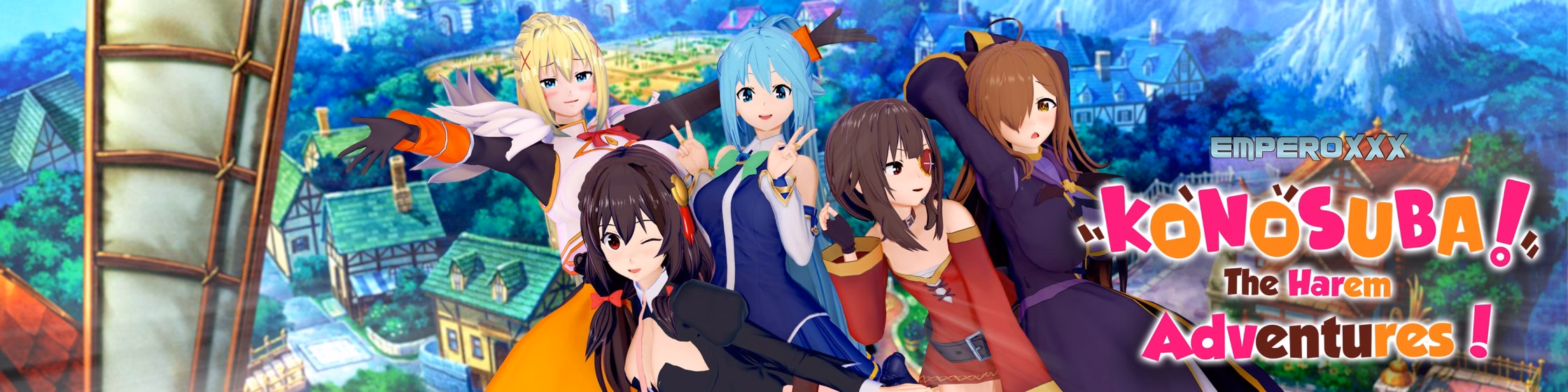KonoSuba - The Harem Adventures [v3.1a] [EmperoXXX Anime]