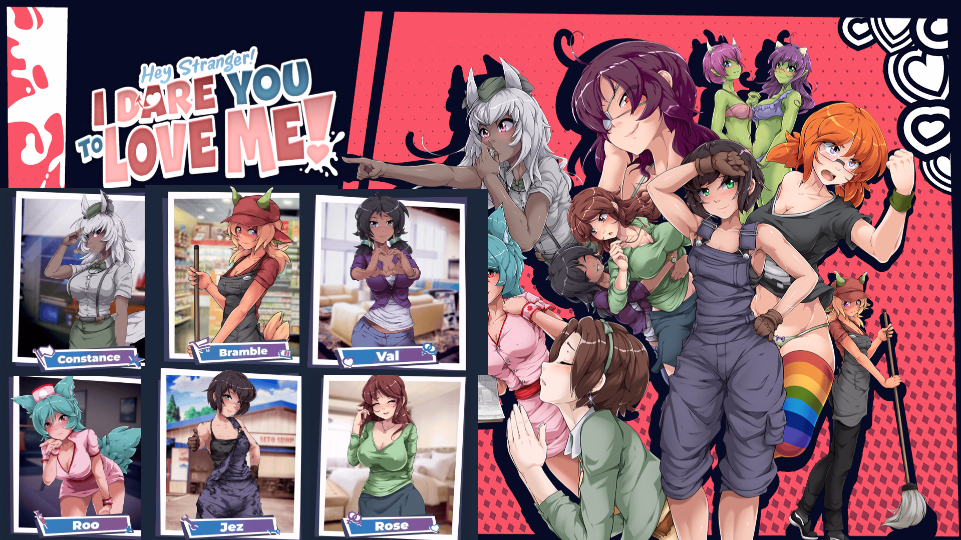 Hey Stranger! I Dare You to Love Me! [v0.9.22 DLC] [Pound Cake Workshop]