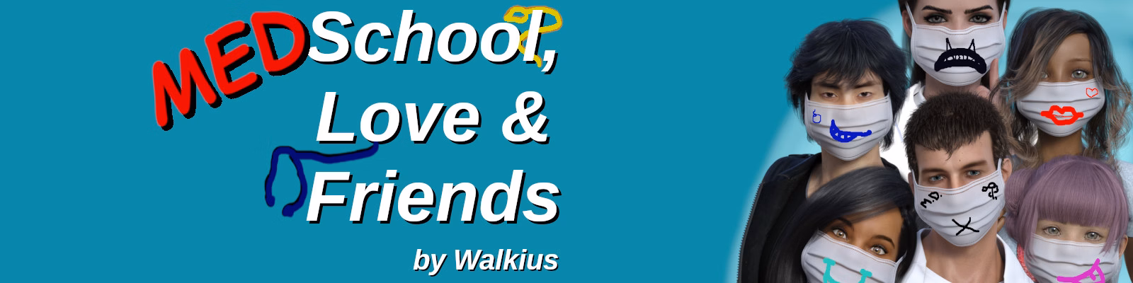 Medschool, Love and Friends [v0.4] [Walkius]
