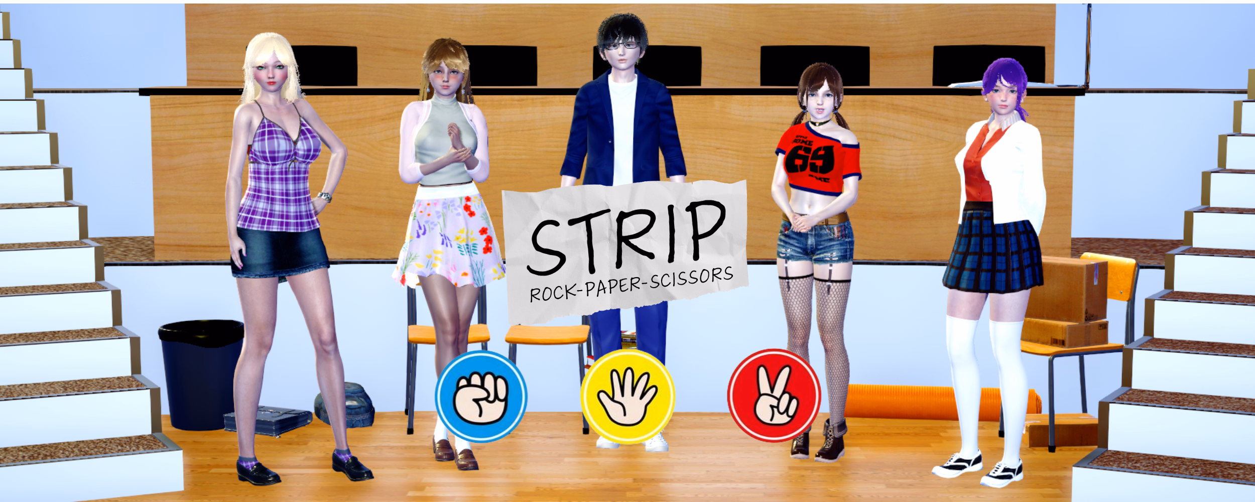Strip Rock Paper Scissors [v0.1] [Raspitun’s Games]