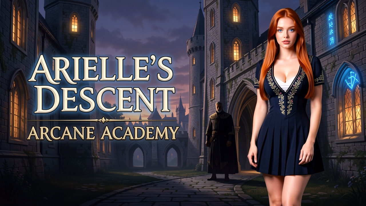 Arielle's Descent: Arcane Academy [v0.1] [Morrak Games]