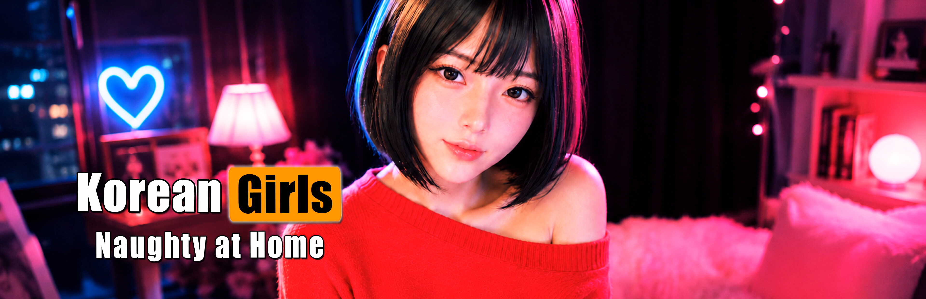 Korean GIRLS: Naughty at Home [v1.0] [RedHub VR]