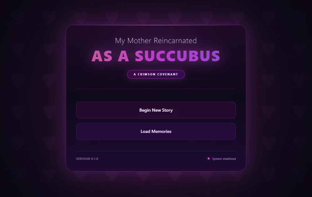 My Mother Reincarnated as a Succubus [v0.1.0] [Kopkop]