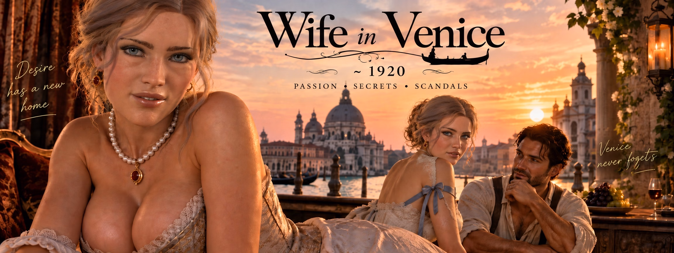 Wife in Venice [Ch.1] [Erotic Drop]